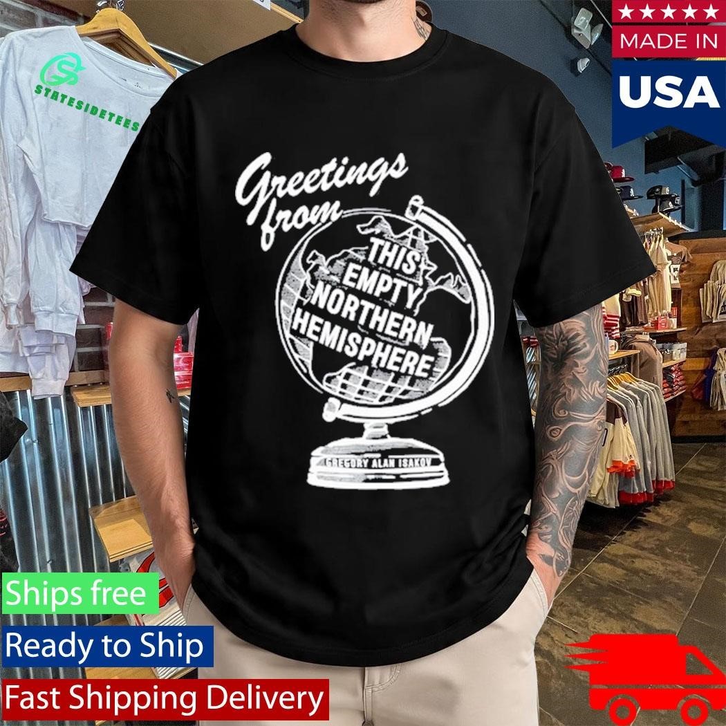 Gregory Alan Isakov Greetings From T-Shirt