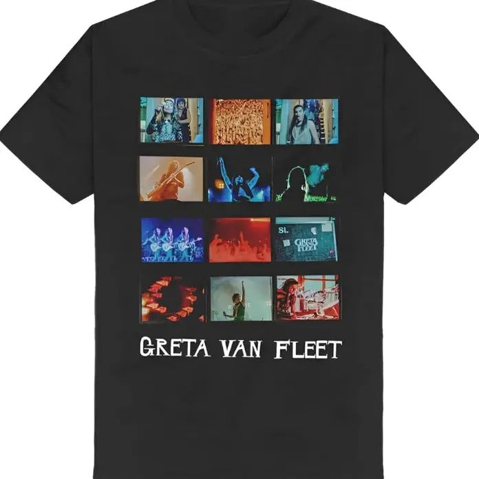 Greta Van Fleet Men's My Way Soon Cover T-Shirt Black - Classic Cut Cotton Shirt - Fabric Hoodie, Sweatshirt | DripVista.com