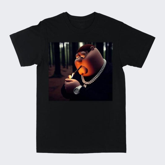 Griffung Petar Meme 90s Graphic Tee, Funny Shirt, Unisex Cotton Crewneck T-Shirt - Medium, Short Sleeve, Casual Streetwear Printed Tee Menswear Top