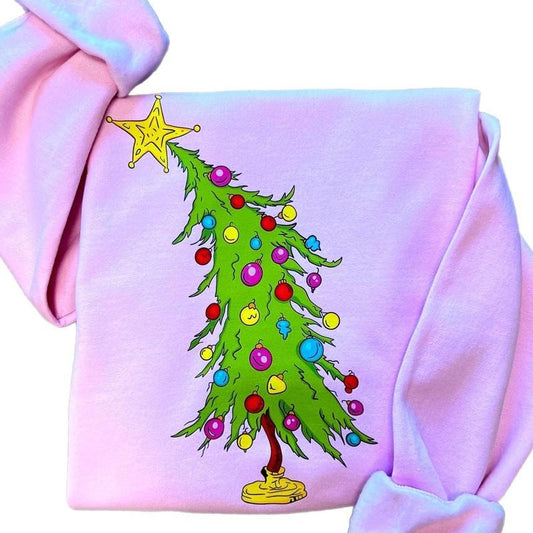 Grinch Tree Sweatshirt