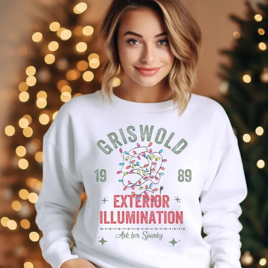 Griswold And Co Christmas Tree Farm 1989 Electric Well Light You Up Shirt Ask For Sparky Vintage Christmas Movies Shirt, Christmas Holiday Vacation Shirt