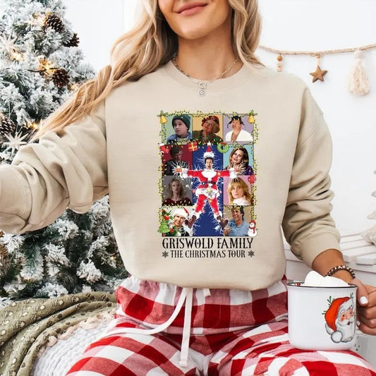 Griswold Family Christmas Sweatshirt, National Lampoon's Christmas Vacation shirt, You Serious Clark Tee, Funny Cousin Eddie Sweatshirt Comfort Cotton