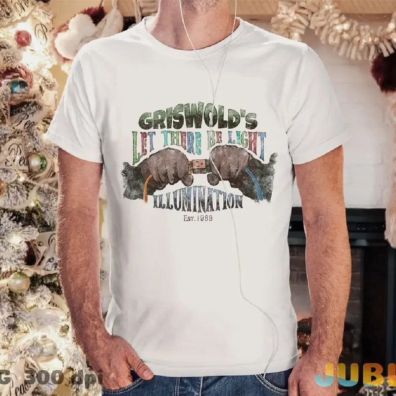 Griswold Illumination Clark Griswold Shirt, Let There Be Light Illumination Shirt, Christmas Tshirt