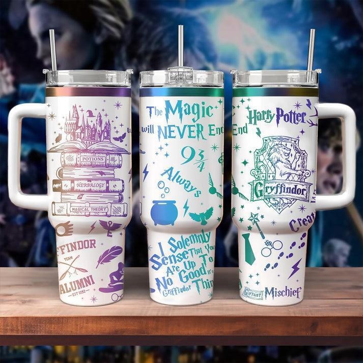 Gryffindor Tumbler 40oz, Hogwarts Tumbler 40oz, Ha|rry P0tter Tumbler 40oz Drinkware