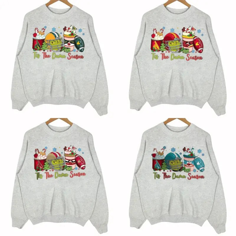 Grynch Game Day Crewneck - Ultimate Football Sweatshirt for Every Team