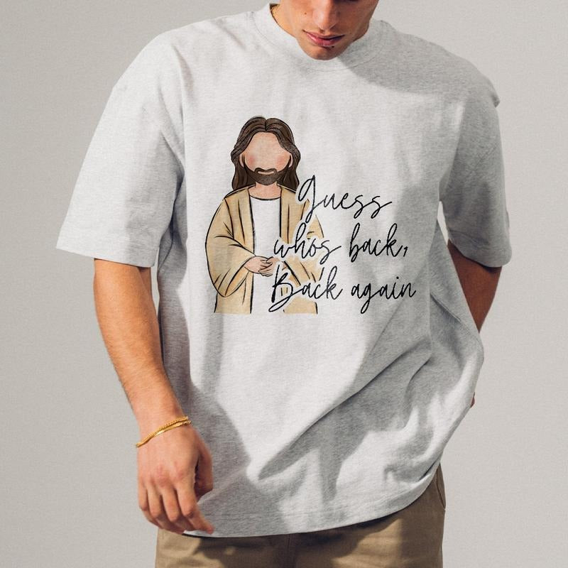 Guess Who's Back T-Shirt, Easter Religious Sweasthirt, Jesus Back Hoodie, Funny Easter Shirt, Easter Shirt, Jesus Come Back Shirt, Easter Sweatshirt