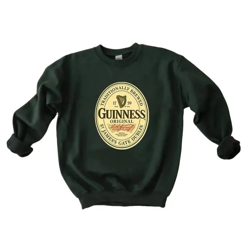 Guinness Beer Sweatshirt, Irish Dry Stout Unisex Sweater, Gift For Women T-Shirts, Hoodie | DripVista.com