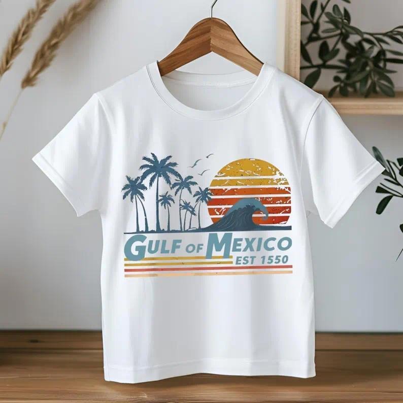 Gulf FOG Mexico Shirt Gulf Retro Coast Shirt Texas Alabama Mississippi Florida Beach Crewneck Gift for Lover Gulf FOG...