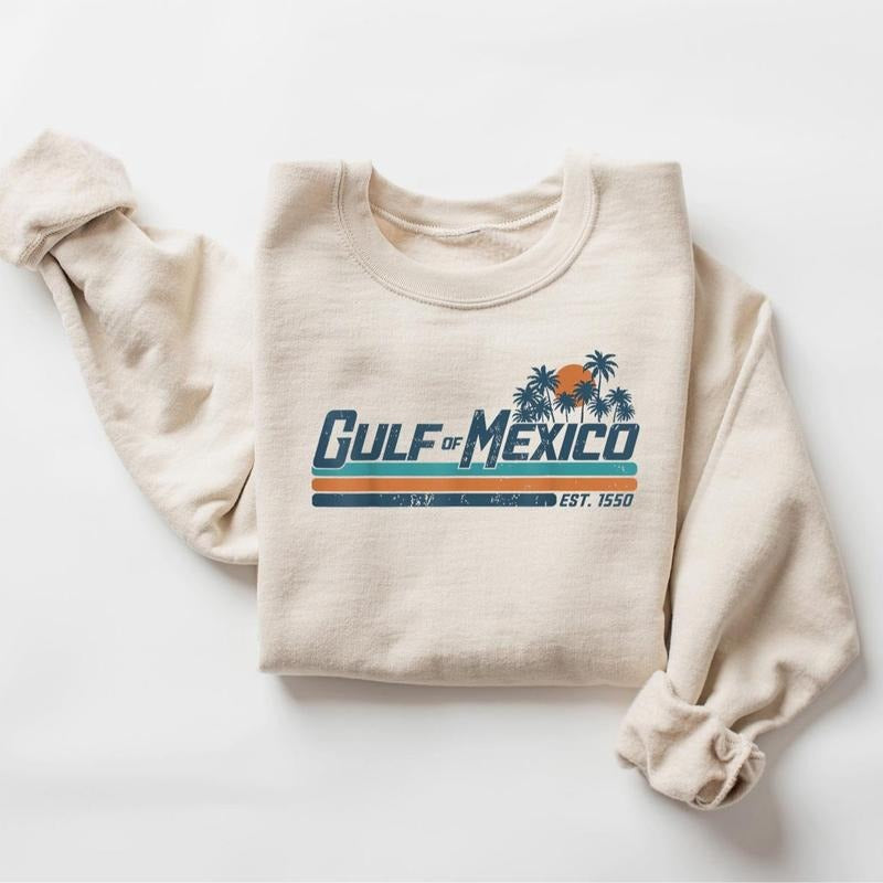 Gulf FOG Mexico sweatshirt Texas Alabama Mississippi Florida Beach Crewneck T-Shirts, Hoodie | DripVista.com