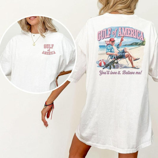 Gulf of America Tshirt, Ocean Shirt, gun tee, MAGA shirt, Republican tee,Gun shirt