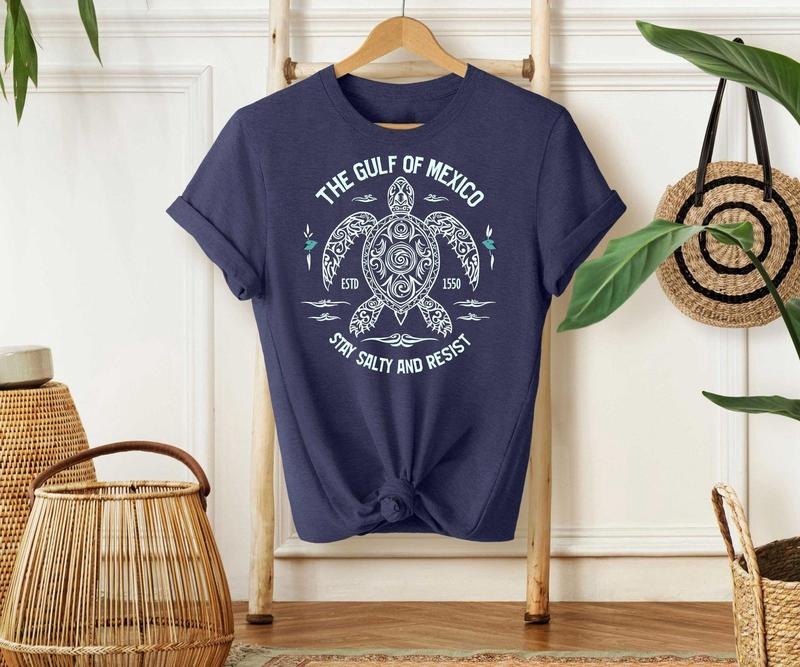 Gulf of Mexico Cute Tee Gulf Coast T-Shirt Gift For Democrats, Mexico Beach Shirt Texas Alabama Florida Beach Tee, Gift for Mexico Lover