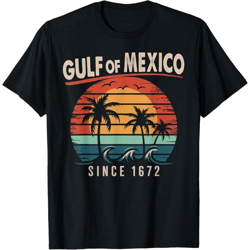 Gulf of Mexico Shirt Vintage Gulf Of Mexico Since 1672 T-Shirt made in usa Hoodie, Sweatshirt | DripVista.com