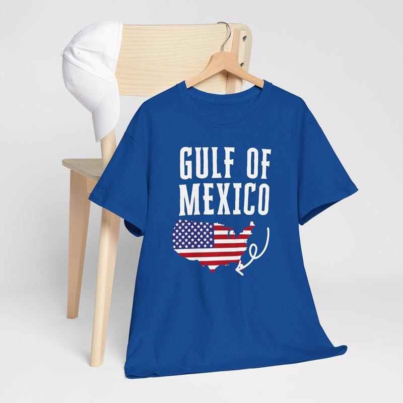 Gulf of Mexico Shirt,  Patriotic Unisex Tee, American Gulf of Mexico T Shirt, American Pride Tee, Patriotic Gift, Map Lover T-Shirt
