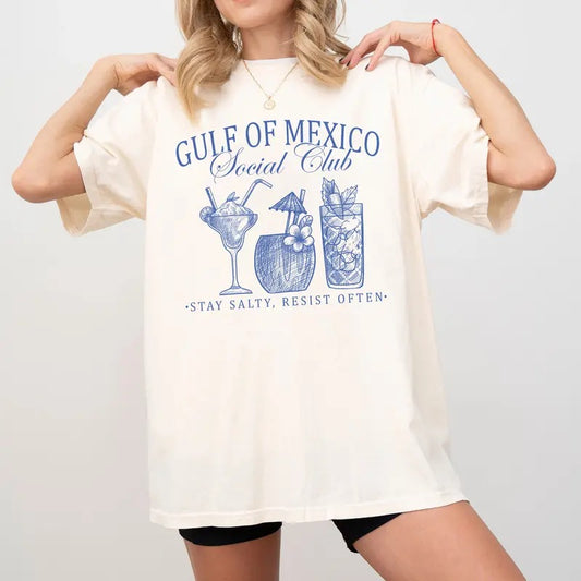 Gulf of Mexico Shirt, Gulf of Mexico Social Club Shirt, Democrat Shirt,Gulf of Mexico Name Origin 1550