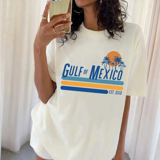 Gulf of Mexico Sweatshirt Gulf Coast Shirt Mexico Beach Shirt Texas Alabama Mississippi Florida Beach Crewneck Mexico Gift for Mexico Loverstyle{n002}2