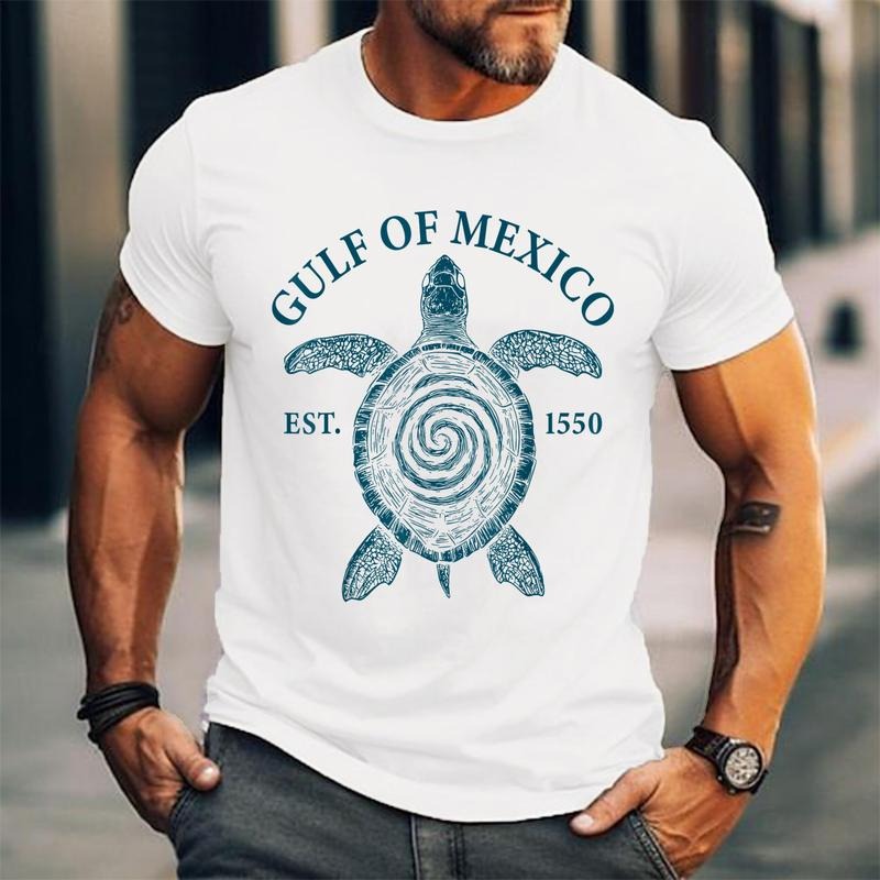 Gulf of Mexico turtle Unisex T-Shirt, Cotton 100%, Top Trending Fashion Hoodie, Sweatshirt | DripVista.com