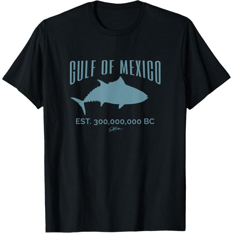 Gulf of Mexico, EST. 300,000,000 BC, Tuna T-Shirt made in usa Hoodie, Sweatshirt | DripVista.com