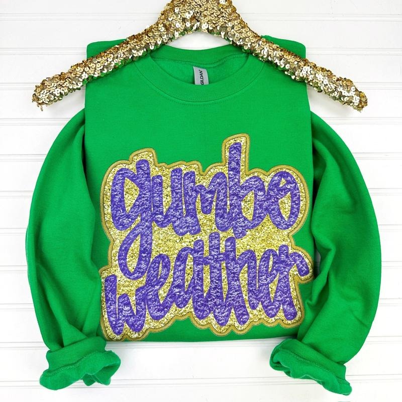 Gumbo Weather Gildan Sweatshirt T-Shirts, Hoodie | DripVista.com