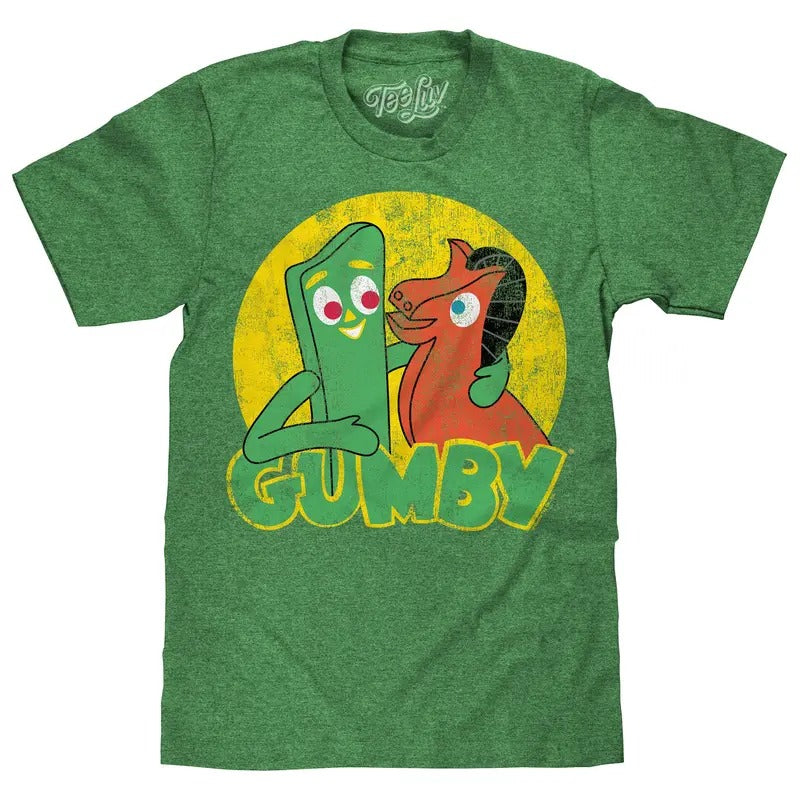 Gumby and Pokey T-Shirt - Green