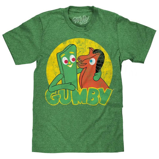 Gumby and Pokey T-Shirt - Green