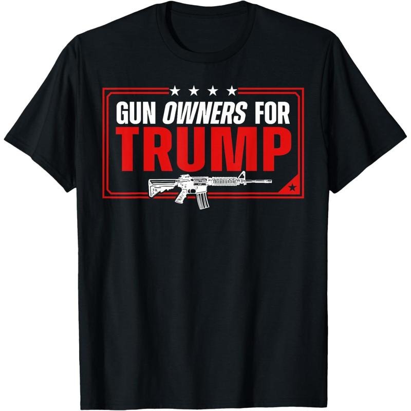 Gun Owners For Trump T-Shirt made in usa Hoodie, Sweatshirt | DripVista.com