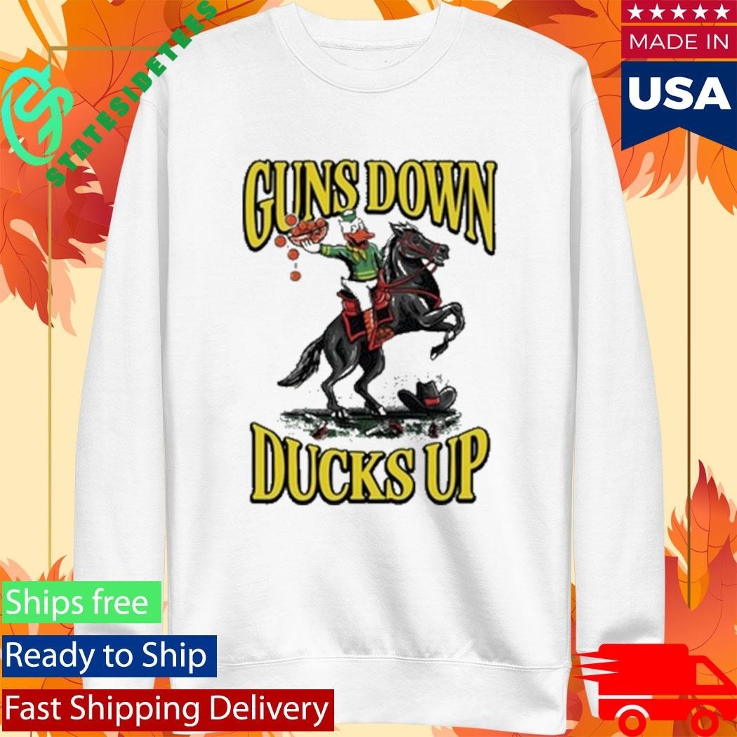 Guns Down Ducks Up Pocket Shirt