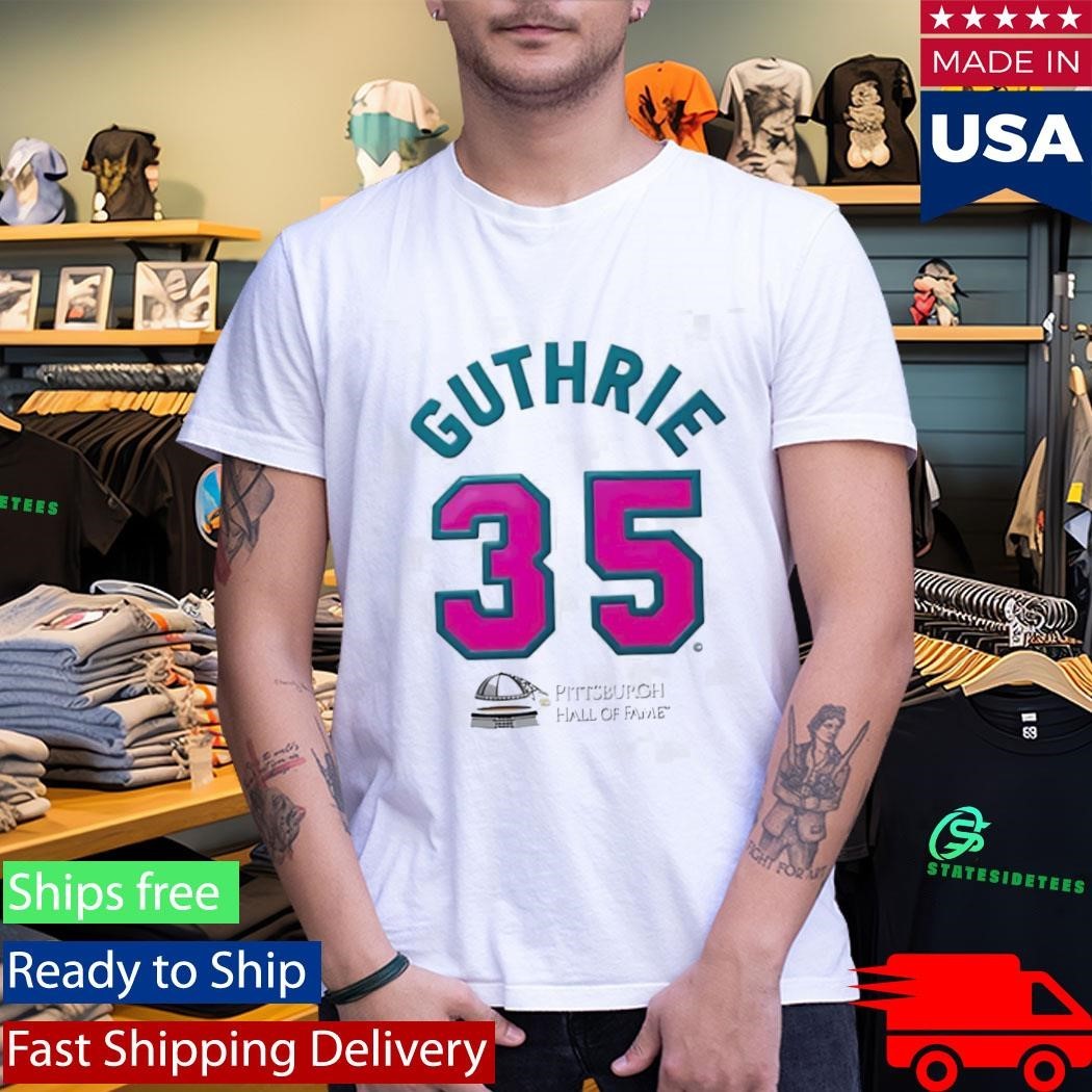 Guthrie 35 Pittsburgh Hall Of Fame Shirt
