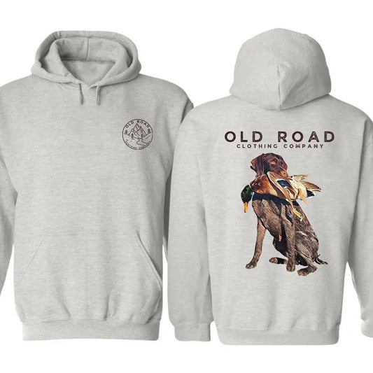 Gwp Dog Hunting Hoodie German Wirehaired Pointers _509 (1) , Multiple Colorways - Full Size Range