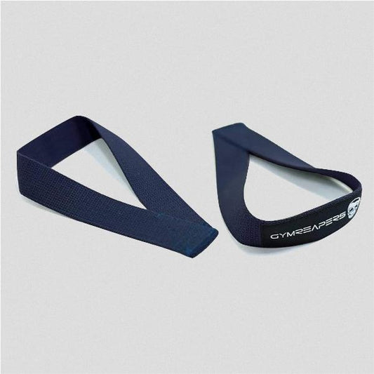 Gymreapers Olympic Lifting Straps - Navy, Durable Cotton Grip Support
