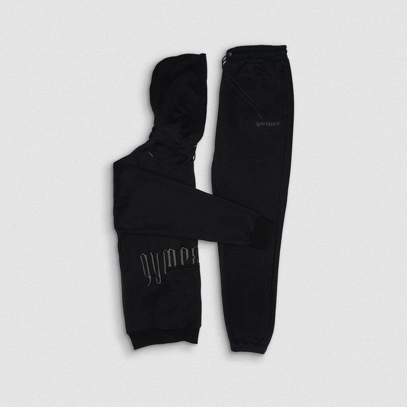 Gymreapers Phantom Warm-Up Set - Black, Ultimate Loungewear for All Seasons