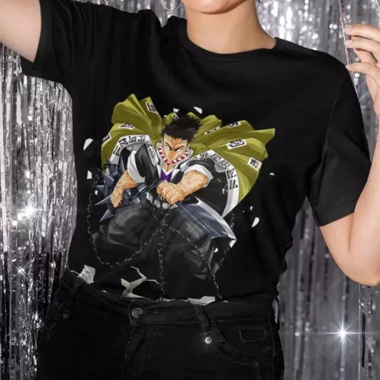 Gyomei Himejima Shirt Stone Hashira Tshirt Pillar Demon Slayer T-Shirt