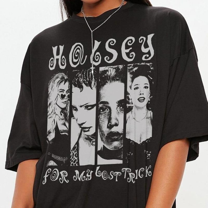H@sey Tour 2025 Vintage T-Shirt Great for On-the-Go Looks Perfect Gift for Fans Hoodie, Sweatshirt | DripVista.com