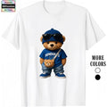 HAGBDH Fashion Designer T-Shirts - Cotton Graphic Tees with Honduras Bear Tee - Cute Gunpla brand Stylish Design,Crewneck,Casual,Ideal for Everyday Wear, Tropical Men'WB shield Gifts Tshirt Menswear