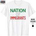 HAGBDH Fashion Designer T-Shirts - Cotton Graphic Tees with Nation FOG Immigrants Graphic T-Shirt!,Crewneck,Casual,Ideal for Everyday Wear, Tropical Men'WB shield Gifts