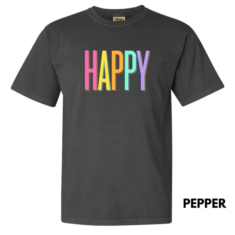 HAPPY Comfort Colors T-Shirt 'NLB' Hoodie, Sweatshirt | DripVista.com