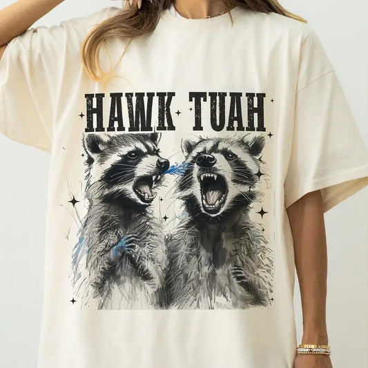 HAWK TUAH Spit On That Thang Tshirt, Funny Tshirt Casual Comfortable