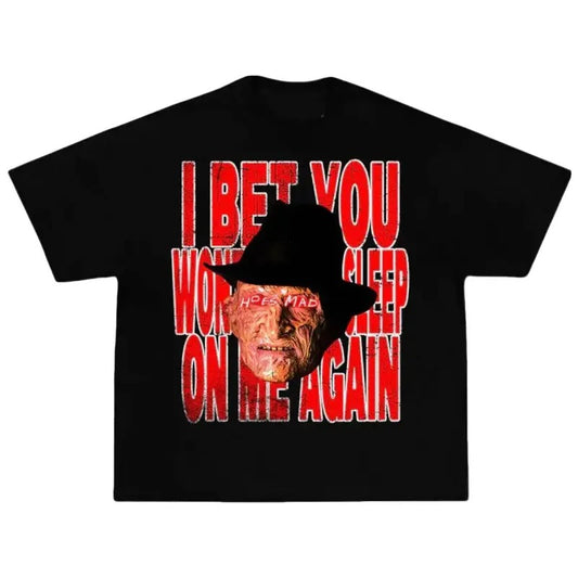 HOES MAD FREDDY TEE - Rare Homage Vintage Style Graphic Bootleg - STREETWEAR