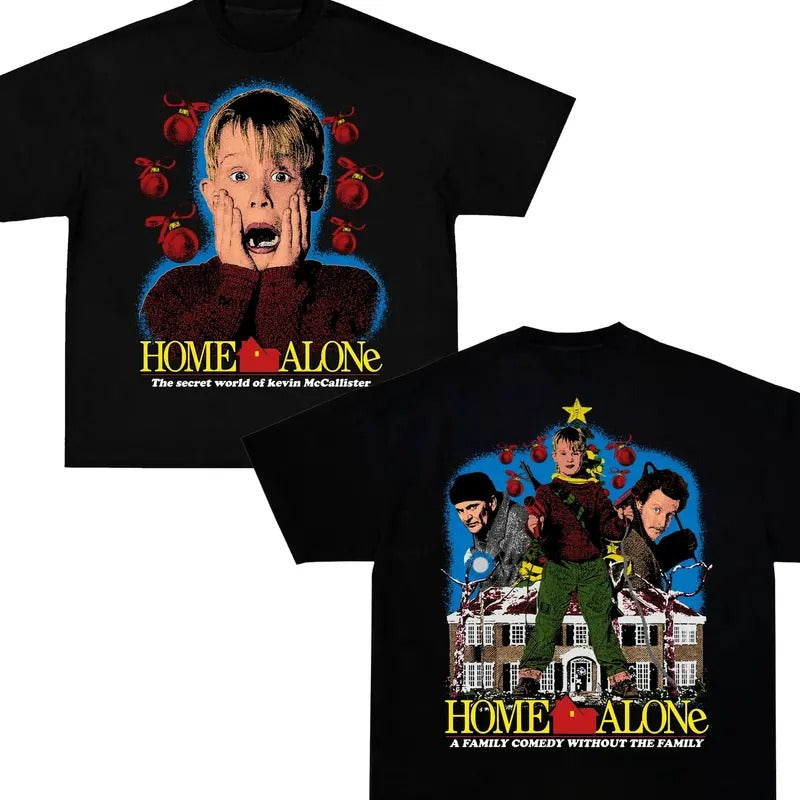 HOME ALONE VINGTAGE TEE, Kevin Alone Christmas Sweatshirt, Home Alone Shirt, Gift For Fan, Gift For Friends