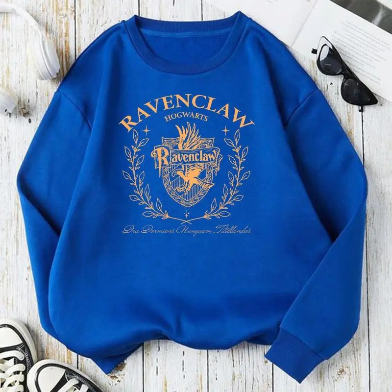 HP Vintage Wizard  Houses Sweatshirt, Wizard Houses Unisex Hoodie, Potterhead Shirt,  Hogwarts Houses Sweaters