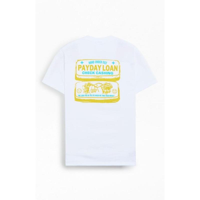 HUF Men's Pay Day T-Shirt - Multicolor Hoodie, Sweatshirt | DripVista.com