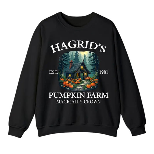 Hagrid's Pumpkin Farm Sweatshirt, Thanksgiving 2024 Sweatshirt For Men And Women, Trendy Shirt