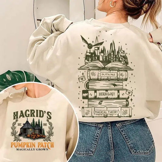 Hagridd's Pumpkin Farm Sweatshirt, Fall Pumpkin Shirt, Pumpkin Season, Potterhead Fan Gift, Hagridd's Pumpkin Patch Shirt, Pumpkin Halloween