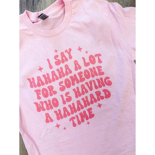 Hahahard Time Graphic Top