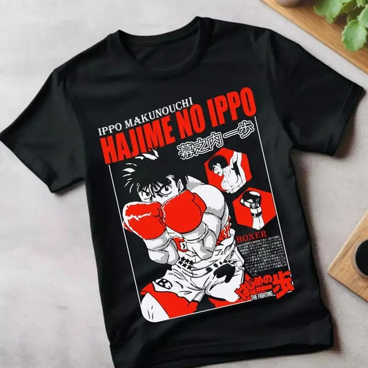 Hajime No Ippo T-shirt Kamogawa Boxing Gym Ippo Makunouchi Kbg Sport Unisex Shirt