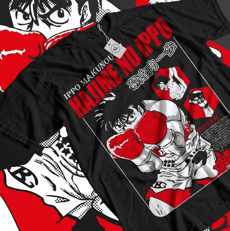 Hajime No Ippo shirt, Kamogawa Boxing Tee, Ippo Makunouchi T-shirt, Anime Shirt Hoodie, Sweatshirt | DripVista.com