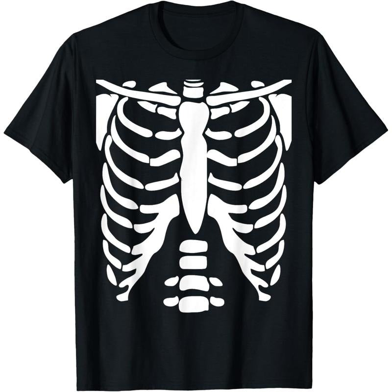 Halloween Costume Rib cage Anatomy T-Shirt made in usa Hoodie, Sweatshirt | DripVista.com