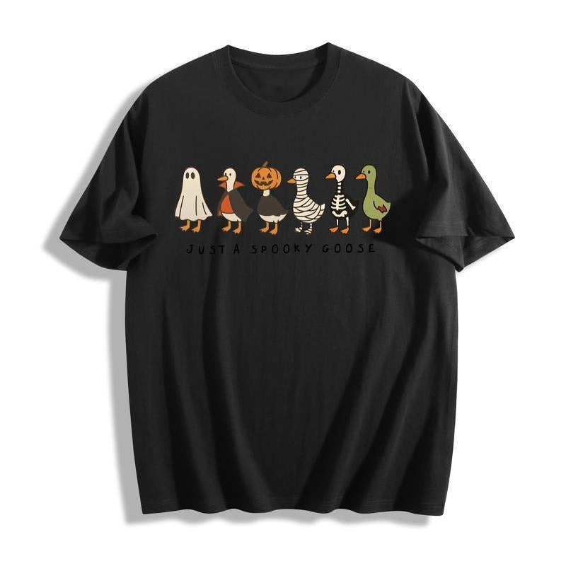 Halloween Goose shirt, just WB shield Spooky Goose t-shirt, Funny Halloween shirt, Spooky Season, Spooky Goosey Shirt...