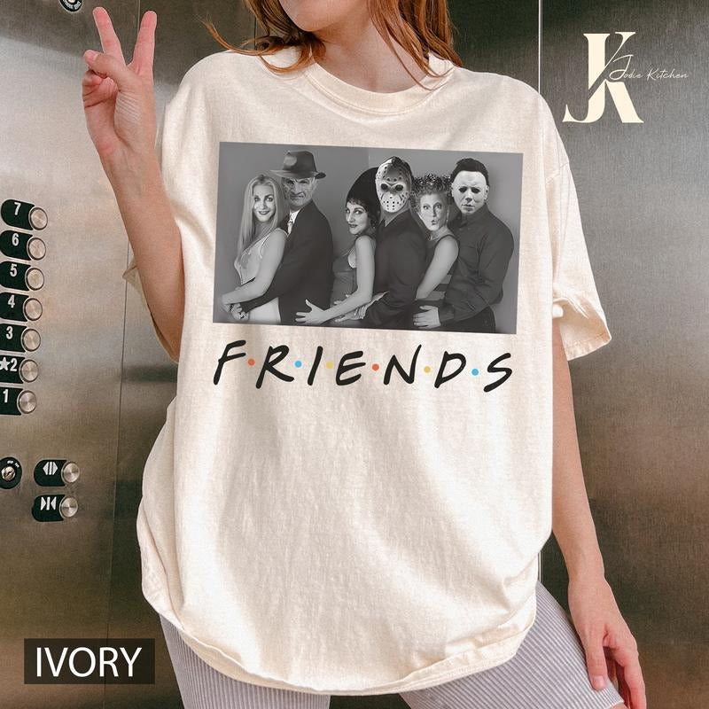 Halloween Horror Friends Shirt, Halloween Villains Wicked Shirt, Bad Witches Club, Halloween Witch Shirt