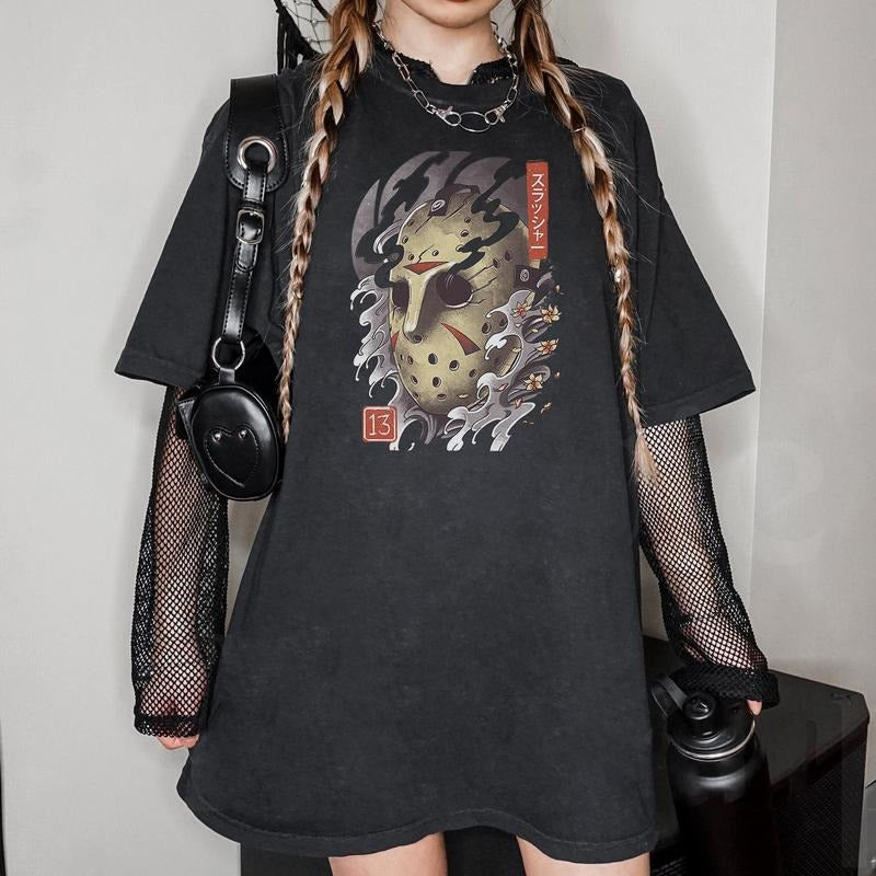 Halloween Jason Voorhees Shirt Friday the 13th Shirt   Halloween Shirt Halloween Movie Shirt