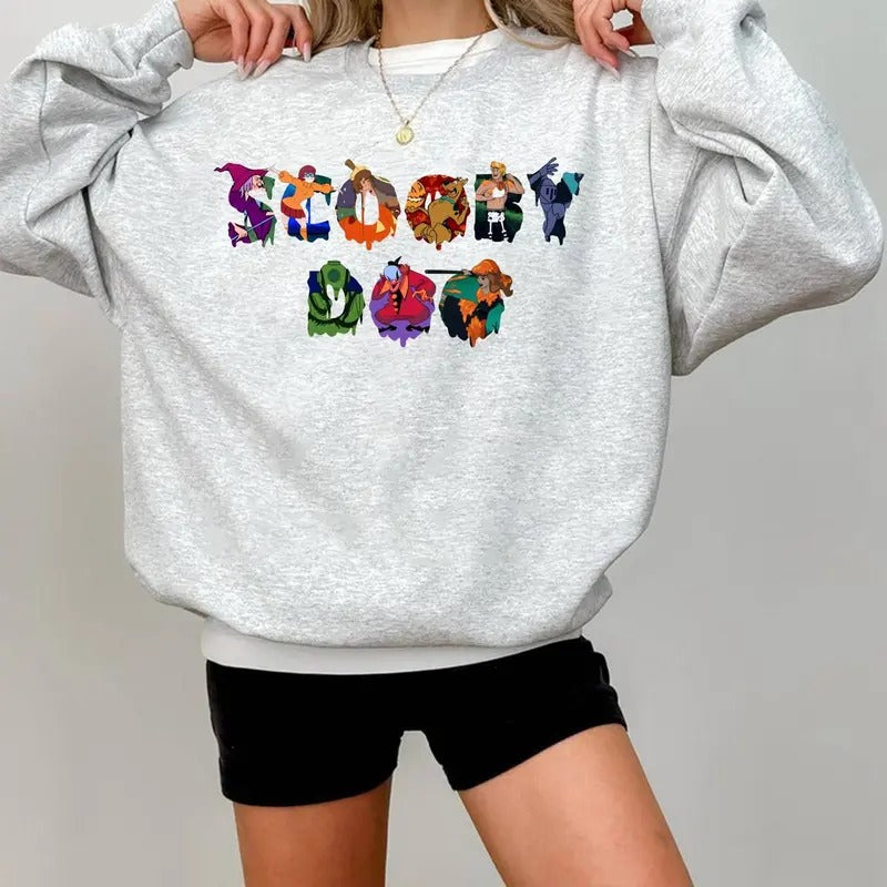 Halloween Shirt Sco0by Doo Movie Lovers Shirt, Spooky Season Party, Vintage Shirt Hoodie, Sweatshirt | DripVista.com